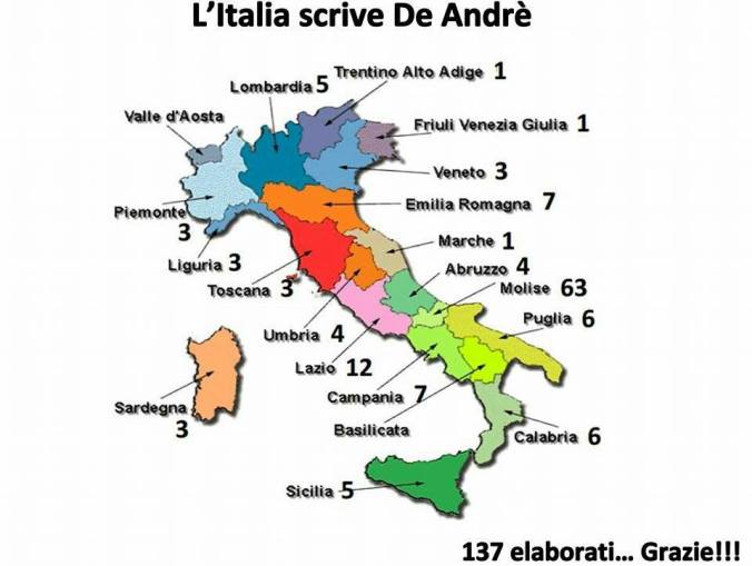Mappa provenienza elaborati 2015
